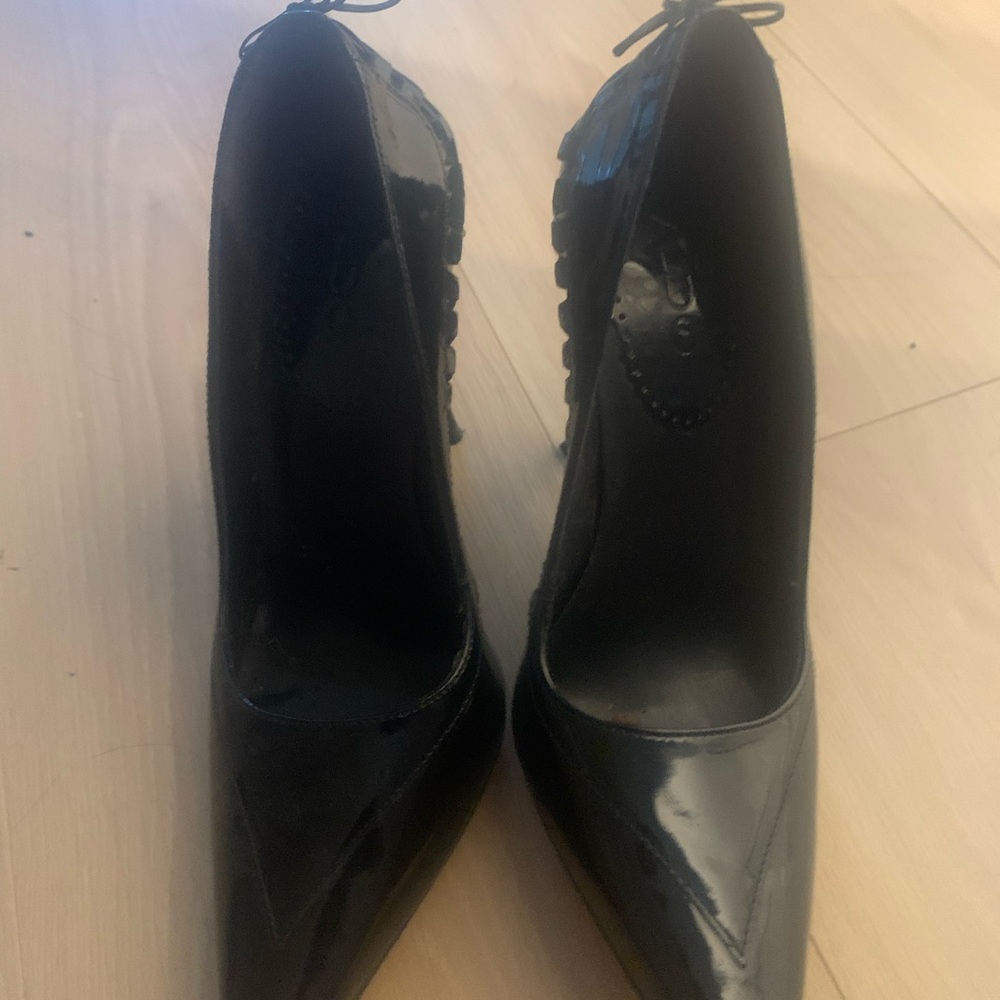 Aldo Black Patent Leather Heels